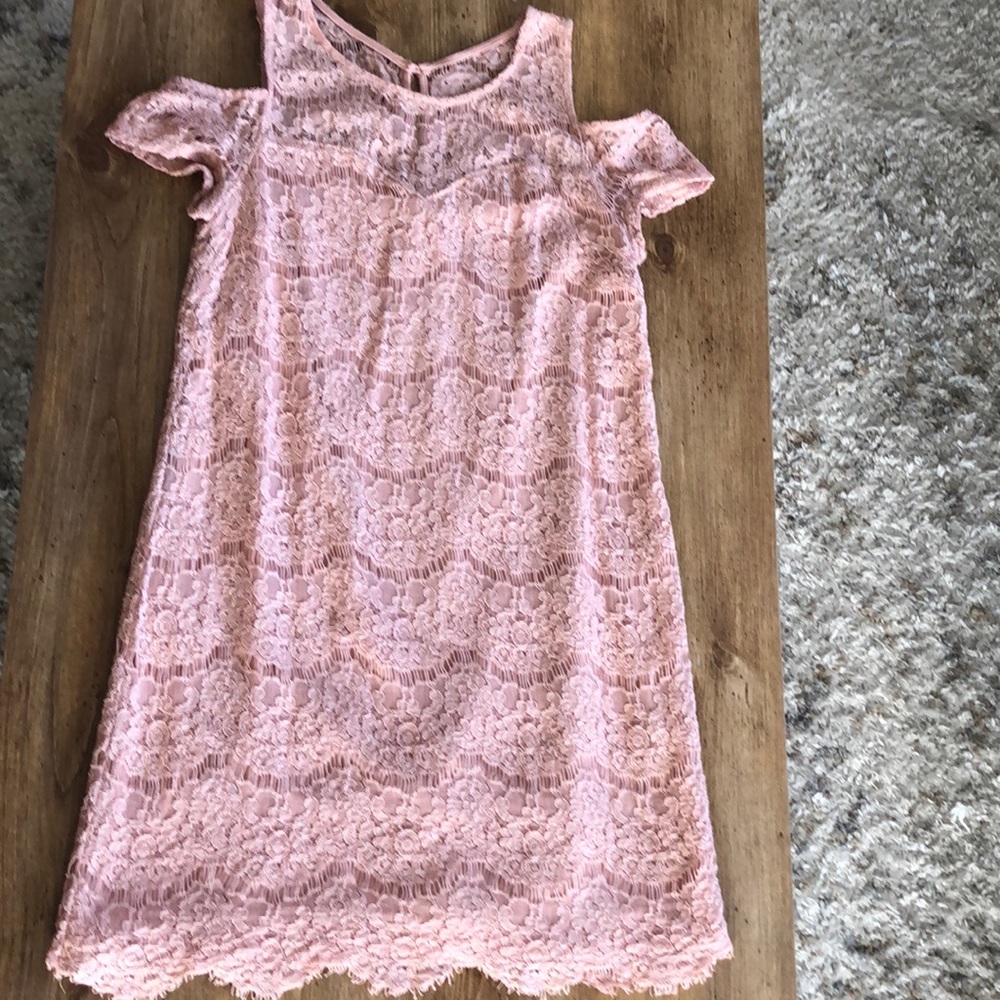 Light pink Lace Dress